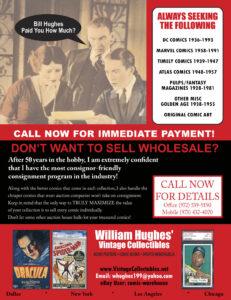 Hughes Color Ad (comics)